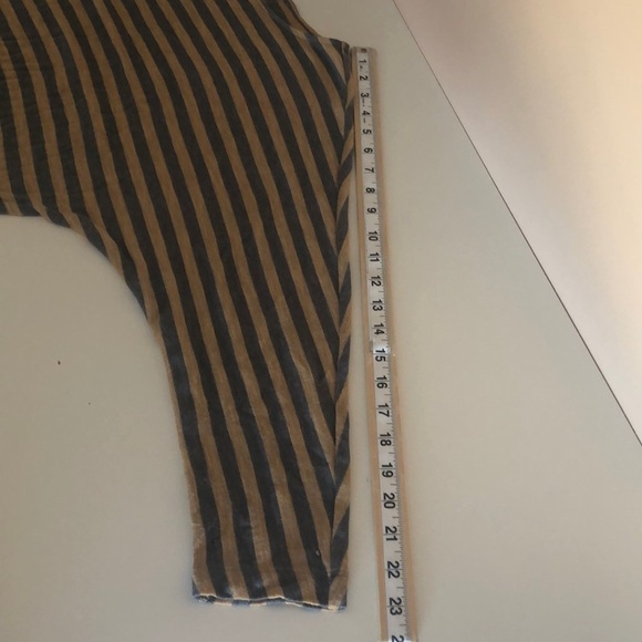 CAbi Polish Striped Dolman Sleeve Top Medium Style 957 - Picture 5 of 8